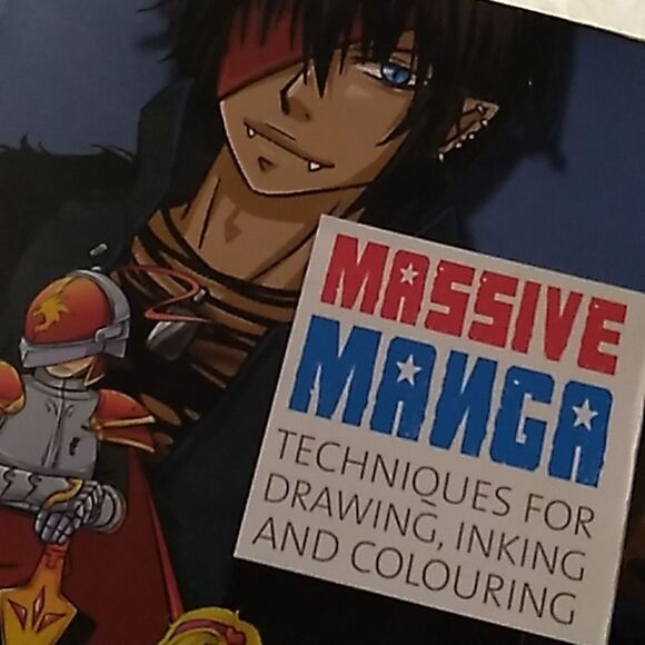 Massive Manga: Techniques for drawing inking coloring Manga - Picture 12 of 12